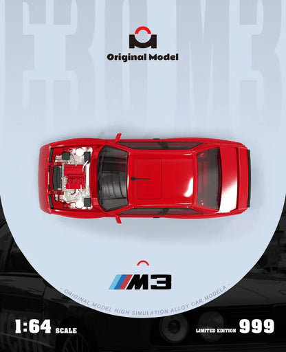 Original Model 1/64 - BMW E30 M3 Supreme Livery - OM647801