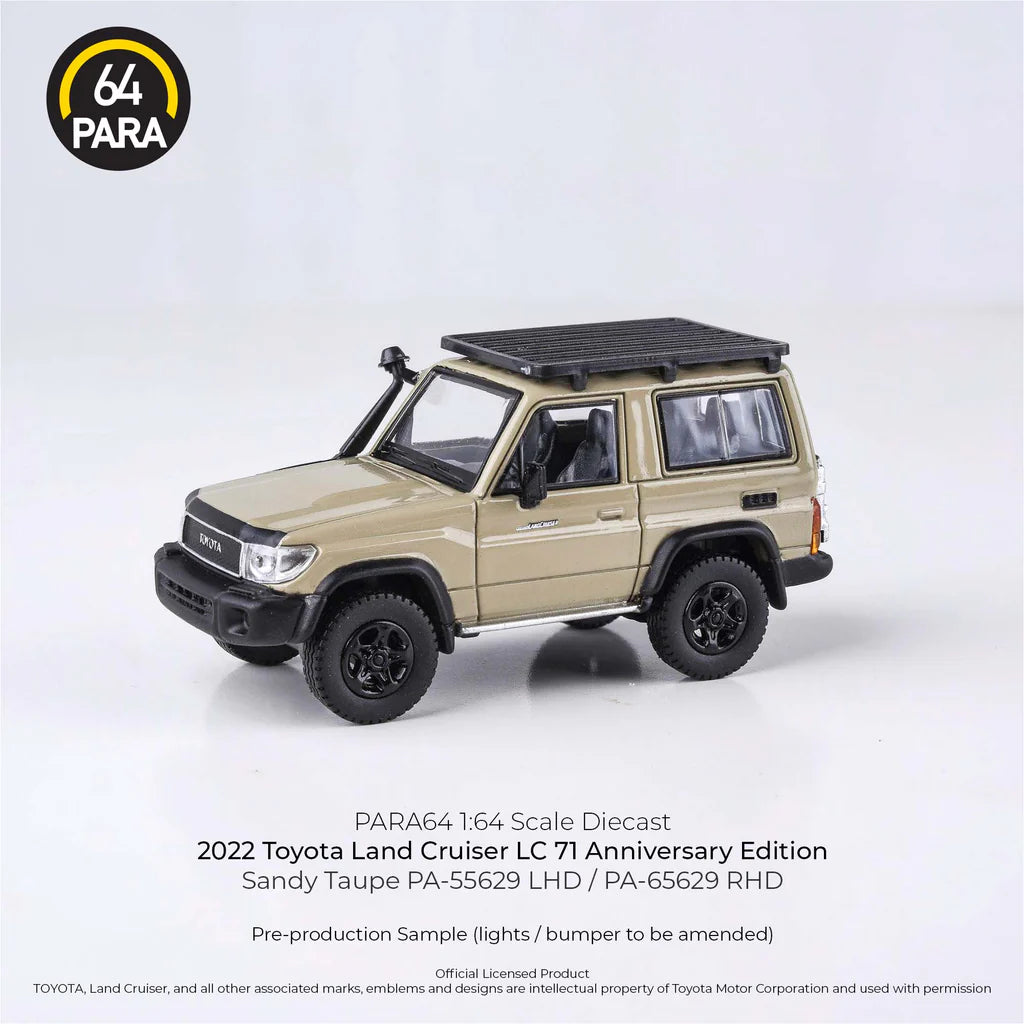 Para64 -Toyota Land Cruiser 71 Sandy Taupe Anniversary Edition LHD PA-55568