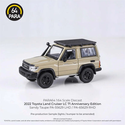 Para64 -Toyota Land Cruiser 71 Sandy Taupe Anniversary Edition LHD PA-55568