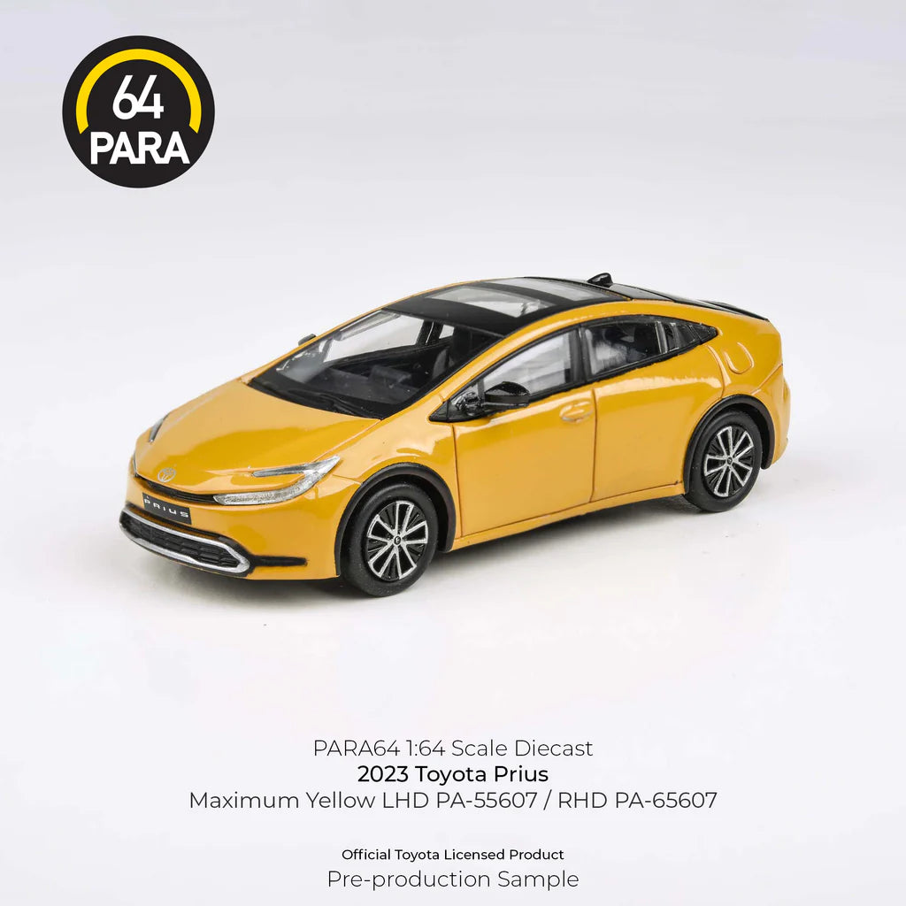 (PRE-ORDER, 2025) 2023 Toyota Prius Maximum Yellow / Karashi LHD, PA-5 ...