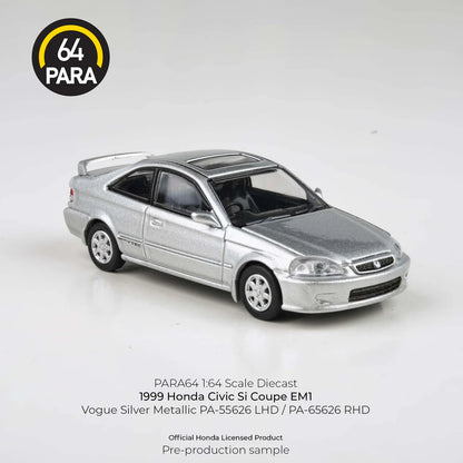 1999 Honda Civic Si Coupe EM1 - Vogue Silver Metallic, PA-55626