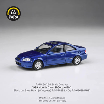PARA64-1999 Honda Civic EM1 Electron Blue Pearl LHD (wingless) PA-55629