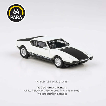 PARA64-1972 De Tomaso Pantera White / Black LHD, PA-55646