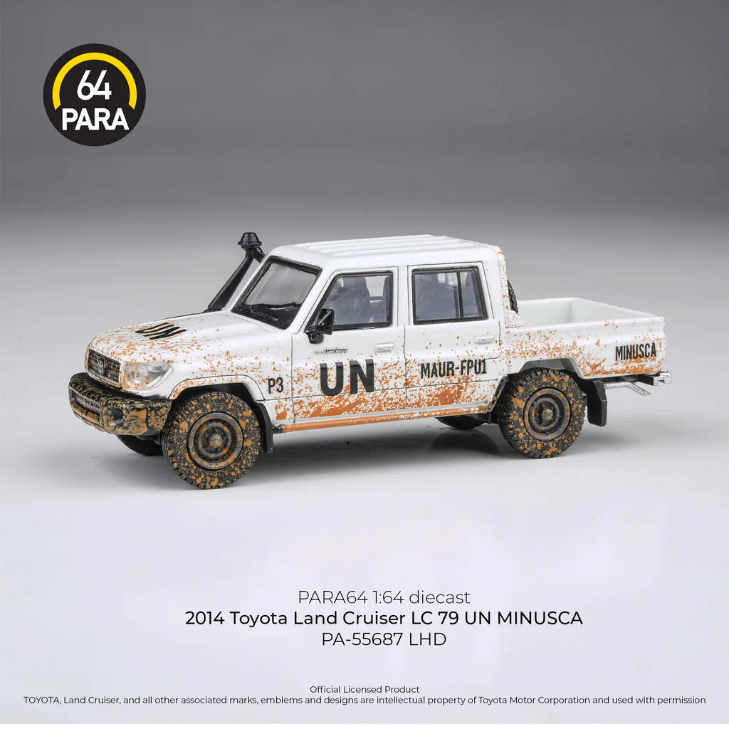 PARA64-2014 Toyota Land Cruiser LC79 UN MINUSCA LHD Off road effect PA-55687