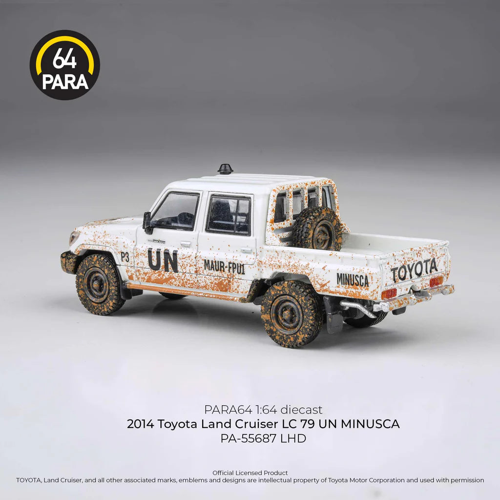 PARA64-2014 Toyota Land Cruiser LC79 UN MINUSCA LHD Off road effect PA-55687