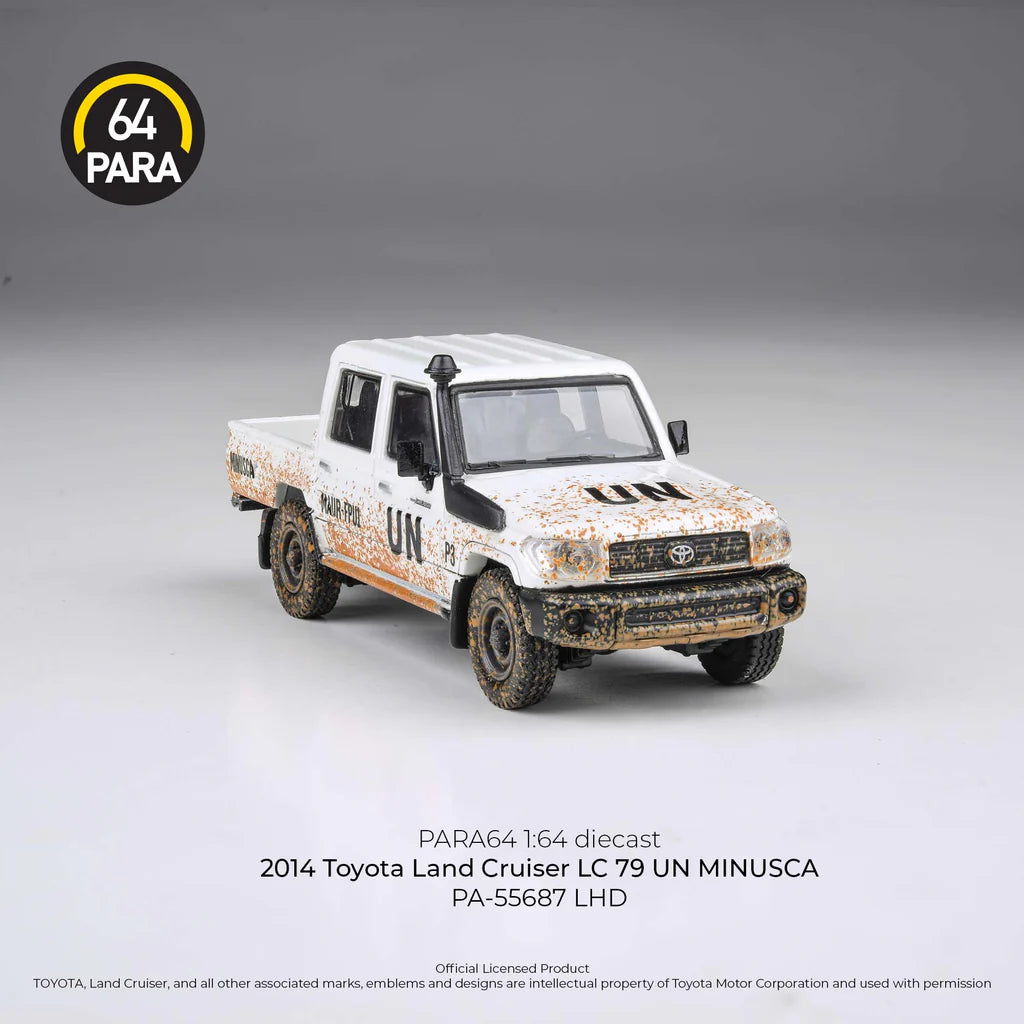 PARA64-2014 Toyota Land Cruiser LC79 UN MINUSCA LHD Off road effect PA-55687