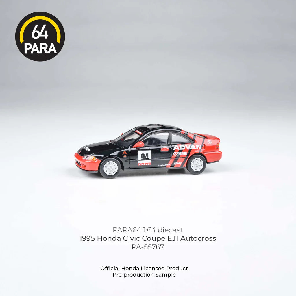 PARA64- 1995 Honda Civic Coupe EJ1 Autocross PA-55767