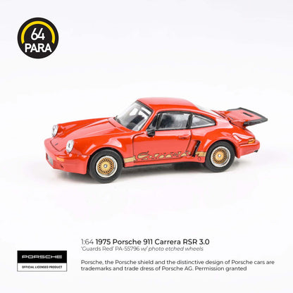 PARA64- Porsche 911 Carrera RSR 3.0 Guards Red w/ photo etch wheels LHD PA-55796