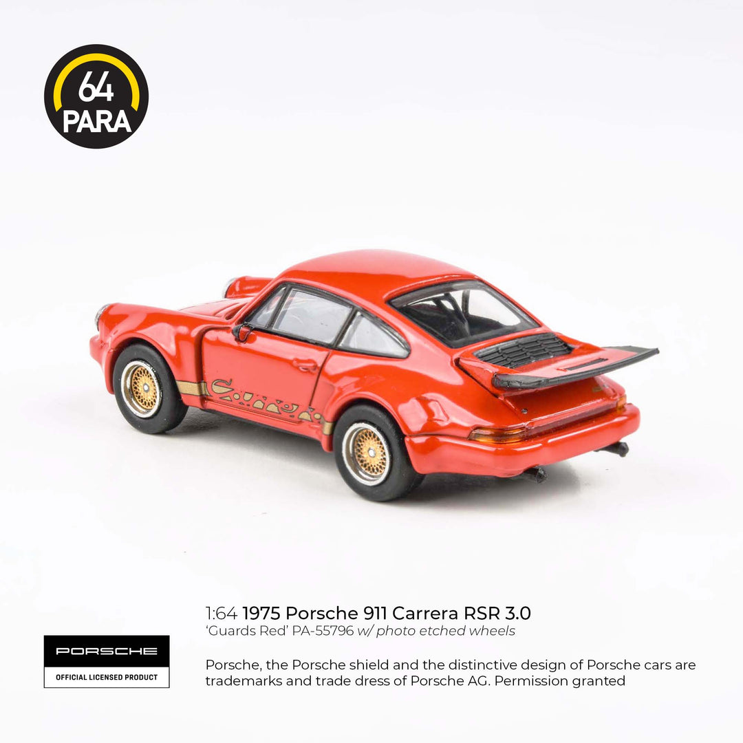 PARA64- Porsche 911 Carrera RSR 3.0 Guards Red w/ photo etch wheels LHD PA-55796