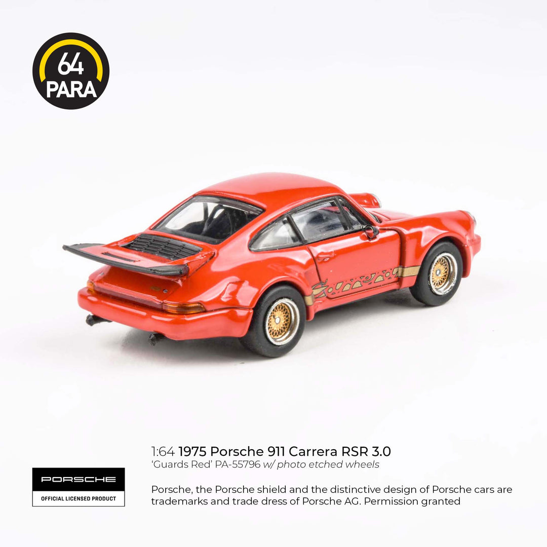 PARA64- Porsche 911 Carrera RSR 3.0 Guards Red w/ photo etch wheels LHD PA-55796