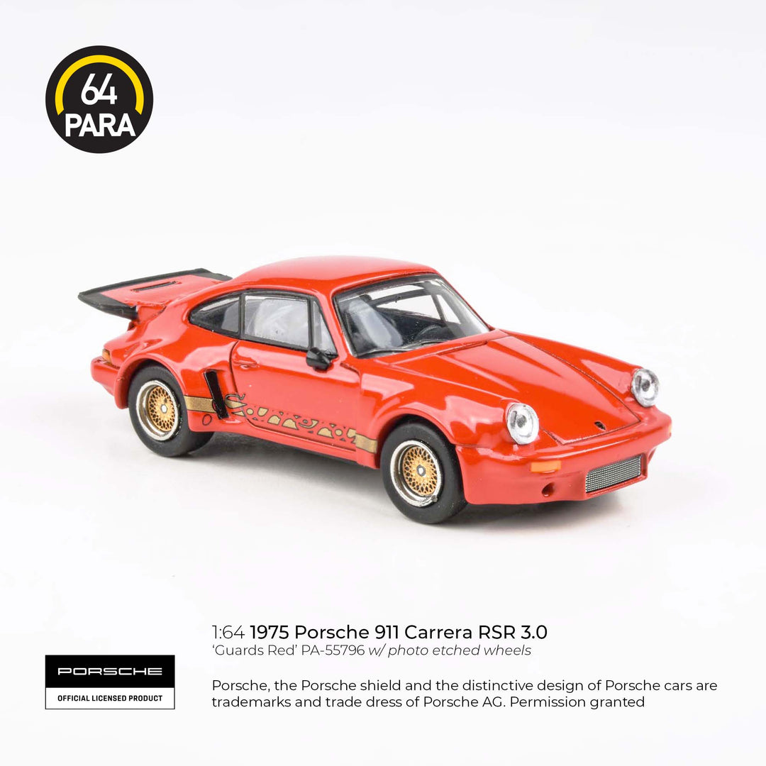 PARA64- Porsche 911 Carrera RSR 3.0 Guards Red w/ photo etch wheels LHD PA-55796