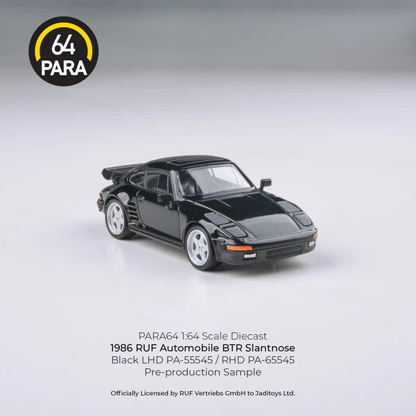 Porsche RUF BTR 1986, Slantnose (Black)
