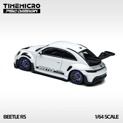 TimeMicro &amp; PSC DESIGN 1:64- Volkswagen Beetle-Concept White TM647901