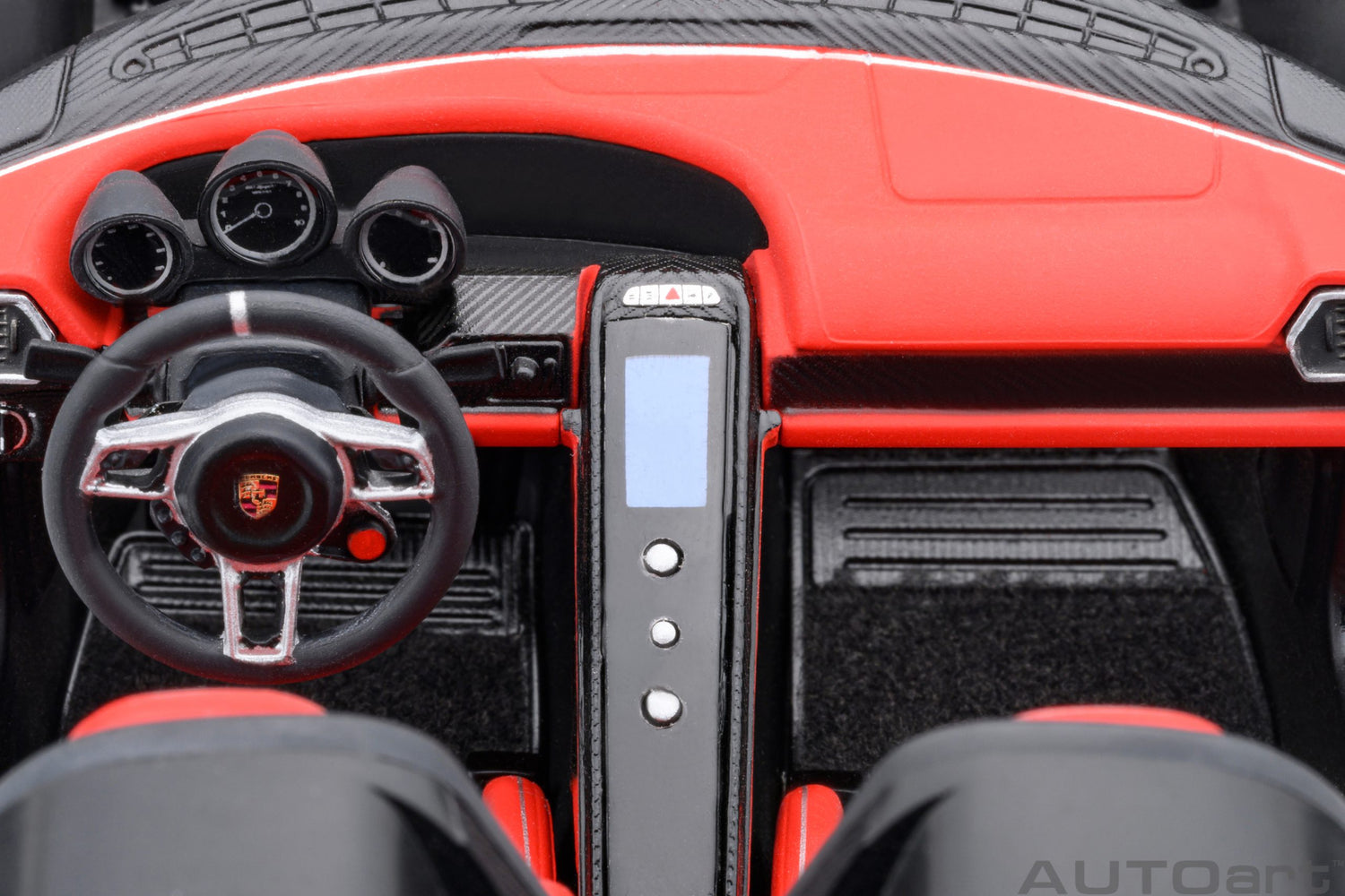 Porsche 918 Spyder Weissach Package (White with Red interior)