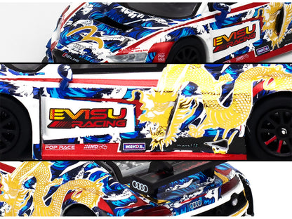 POPRACE 1/64-Audi R8 LMS "Evisu Racing X Works  PR64-R8LMS-EVISU
