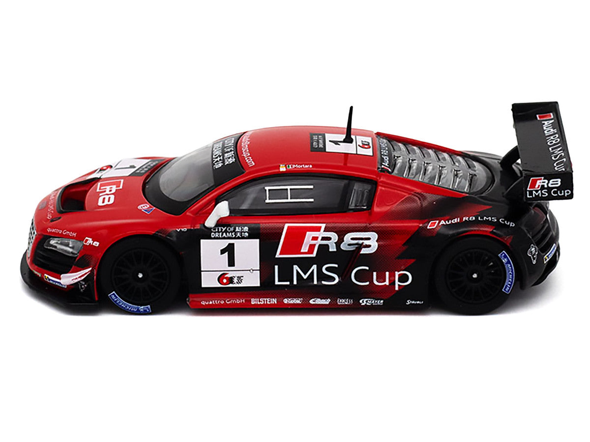 POPRACE 1/64-Audi R8 LMS - No.1 Macau Cup 2013 E.Mortara- PR64-R8UL-13MGC01