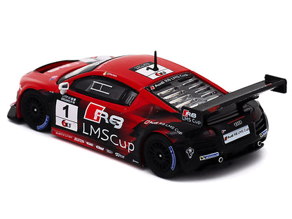 POPRACE 1/64-Audi R8 LMS - No.1 Macau Cup 2013 E.Mortara- PR64-R8UL-13MGC01
