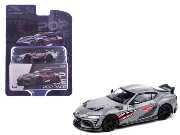 SUPRA TOYOTA BPS×AKA series car Sports BLACKPEARLS DARWINPRO RACE POP BY CAR MODEL DIECAST 1/64 BLACK その他