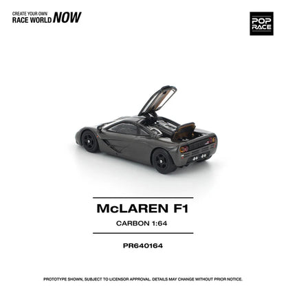 (PRE-ORDER 2026) POPRACE 1:64 McLaren F1 Carbon Edition PR640164