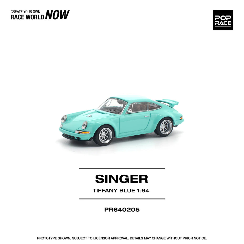 (PRE-ORDER 2025) POPRACE 1/64 - Singer 964 - "Tiffany Blue" - PR640205