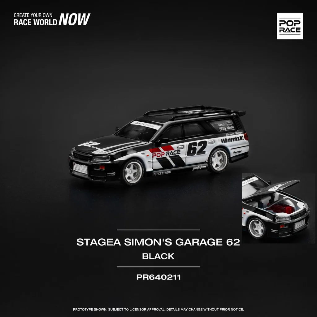 POPRACE 1/64 -  Nissan Stagea 