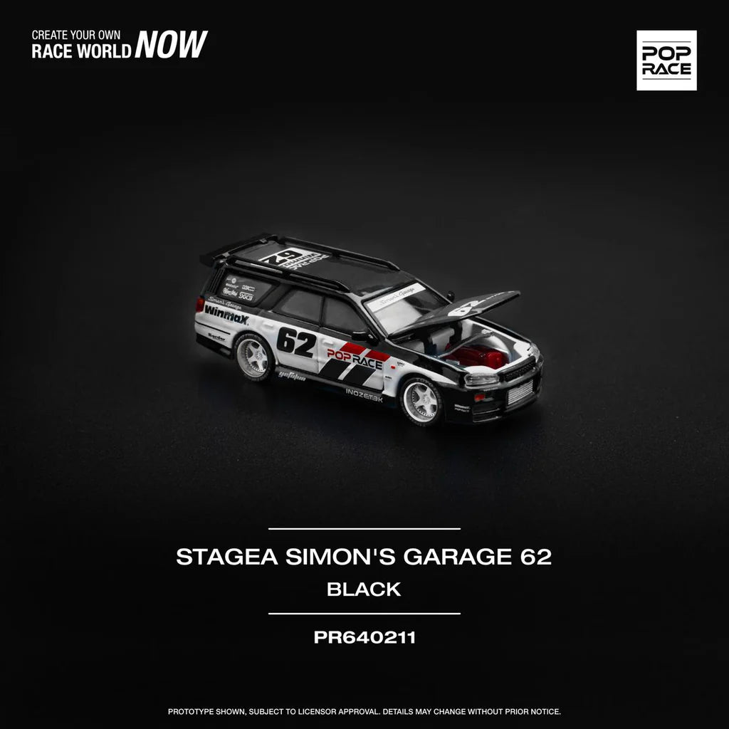 POPRACE 1/64 -  Nissan Stagea 
