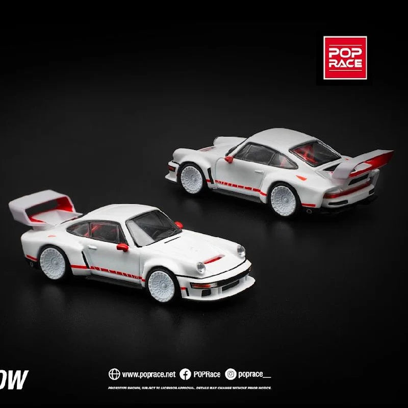 POPRACE 1/64 - Singer DLS Turbo (Track) - Blanche - PR640226