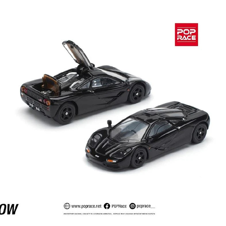 POPRACE 1/64 - McLaren F1 - Jet Black - PR640230