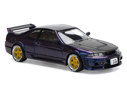 POPRACE 1/64 - Nissan Skyline GT-R R33 Nismo - "Midnight Purple" - PR640256