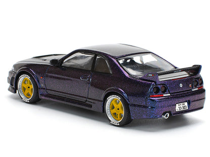 POPRACE 1/64 - Nissan Skyline GT-R R33 Nismo - "Midnight Purple" - PR640256