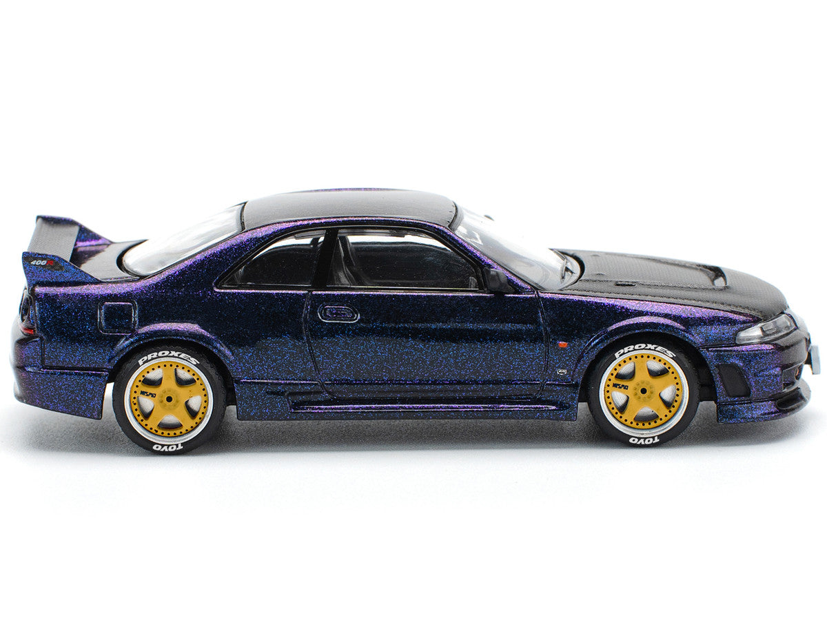 POPRACE 1/64 - Nissan Skyline GT-R R33 Nismo - "Midnight Purple" - PR640256