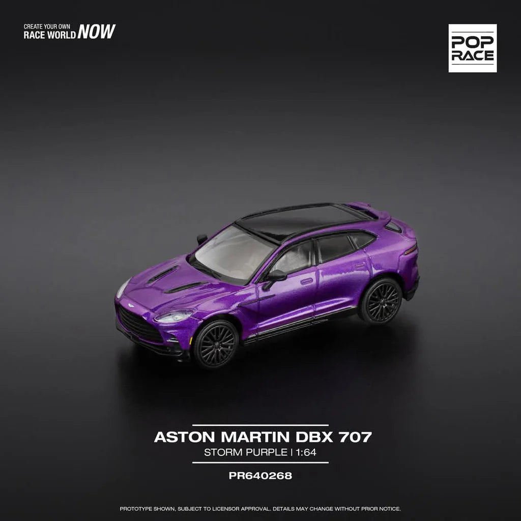 POPRACE 1:64 - Aston-Martin DBX 707 - "Storm Purple" - PR640268