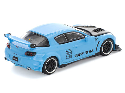 POPRACE 1/64 - Mazda RX-8 Re-Amemiya - Light Blue - PR640270