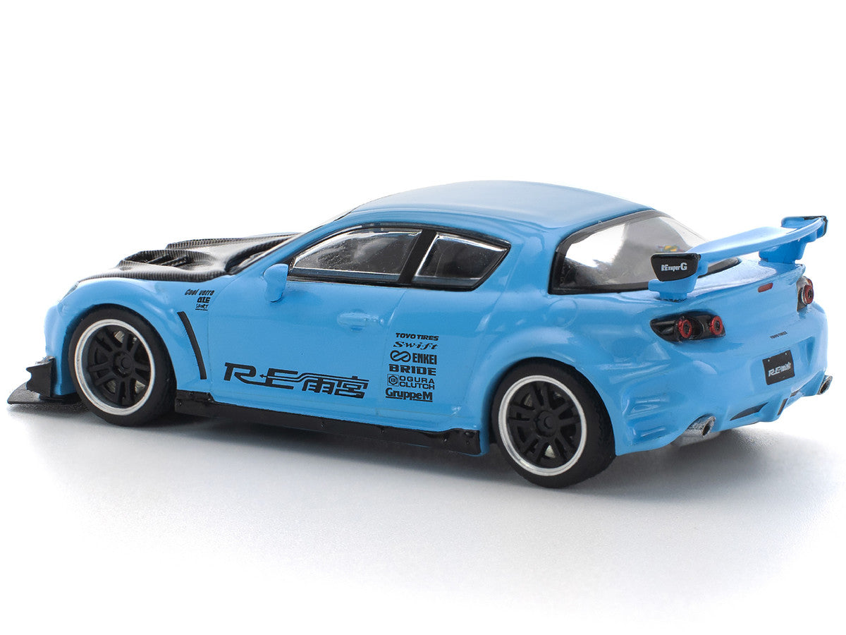 POPRACE 1/64 - Mazda RX-8 Re-Amemiya - Light Blue - PR640270