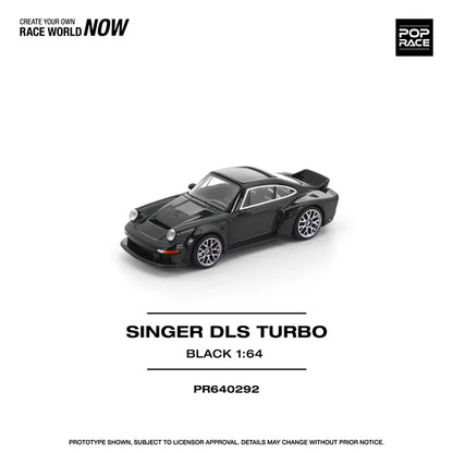 (PRE-ORDER 2026) POPRACE 1:64 Singer DLS Turbo Road Noir PR640292