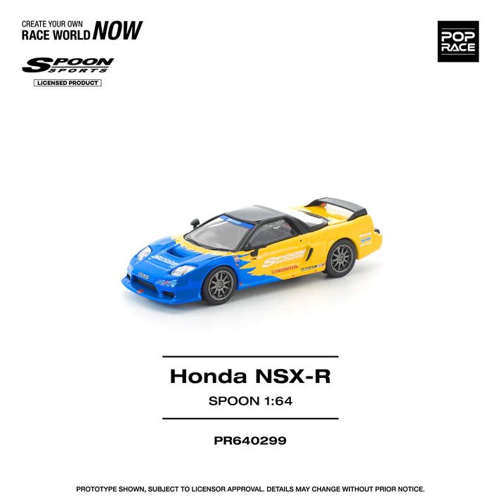 (PRE-ORDER 2026) POPRACE 1:64 Honda NSX-R Spoon PR640299