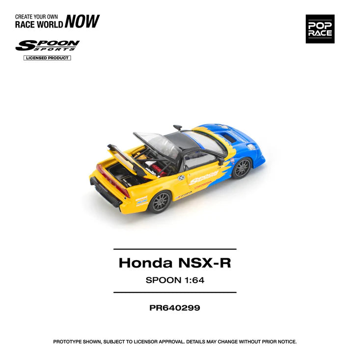 (PRE-ORDER 2026) POPRACE 1:64 Honda NSX-R Spoon PR640299