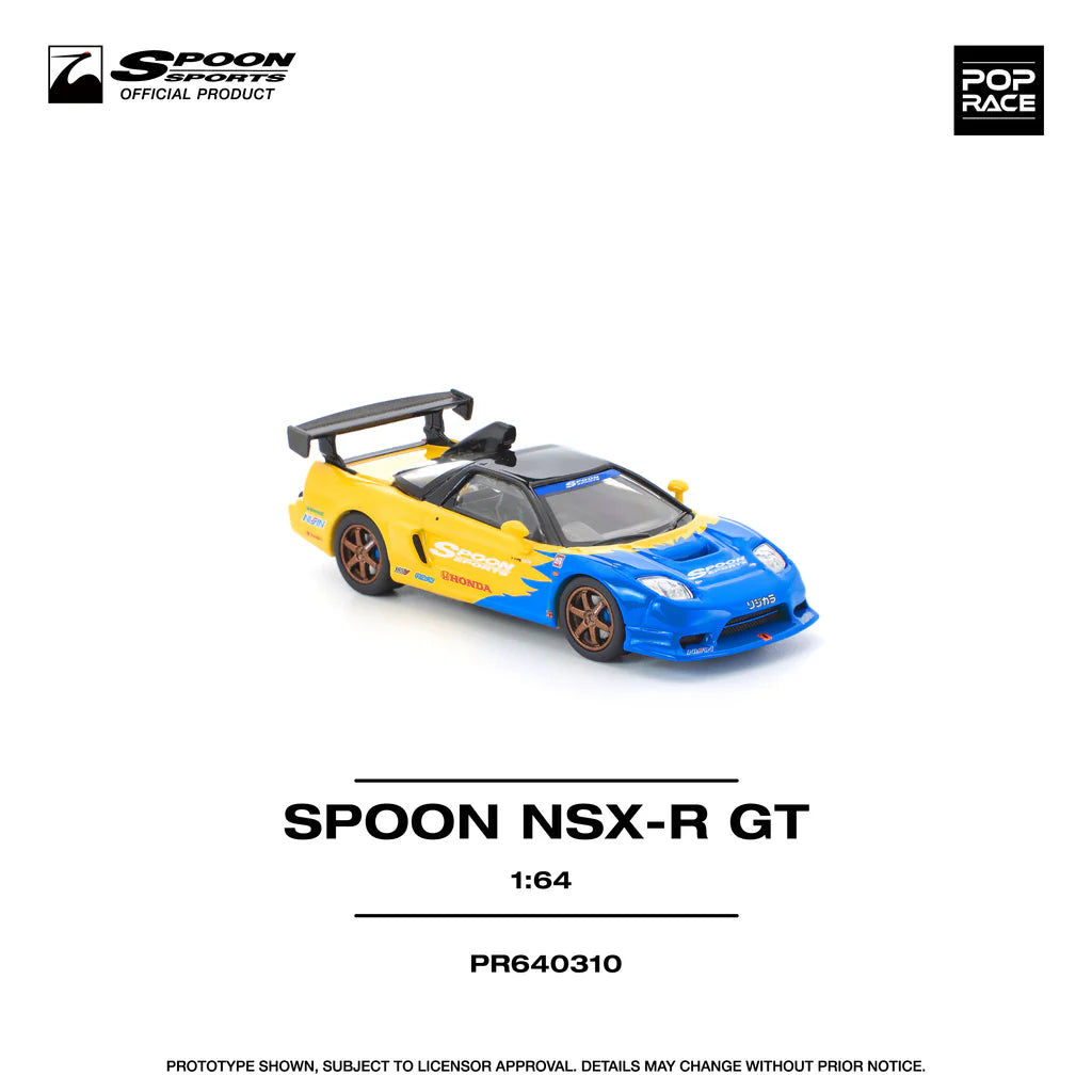 POPRACE 1/64- Honda NSX R GT - "Spoon" - PR640310