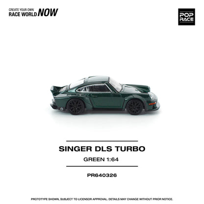 (PRE-0RDER 2025) POPRACE 1/64, Singer DLS Turbo (Road) - Green, PR640326