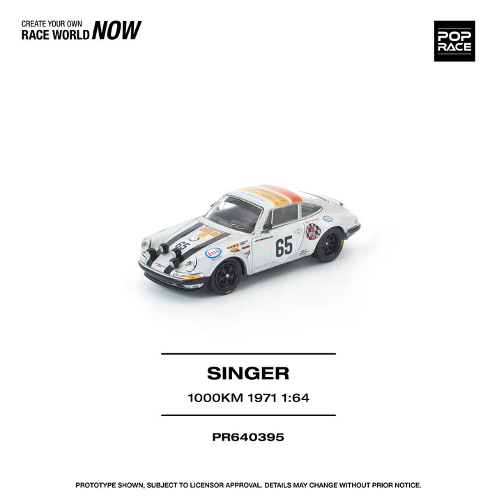 (PRE-ORDER 2026) POPRACE 1:64 Porsche Singer Spa 1000KM 1971 PR640395