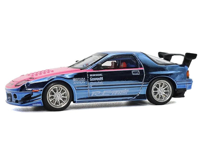 POPRACE 1/64-Mazda RX7 (FC3S) RE Amemiya RHD-Los Angeles Edition PR640397