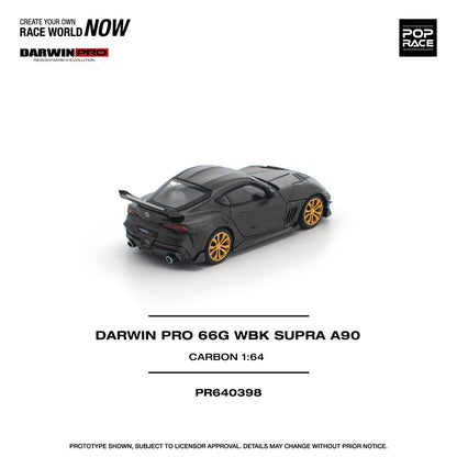 (PRE-0RDER 2025) POPRACE 1/64-DARWIN PRO 66G WBK SUPRA A90 CARBON EDITION PR640398
