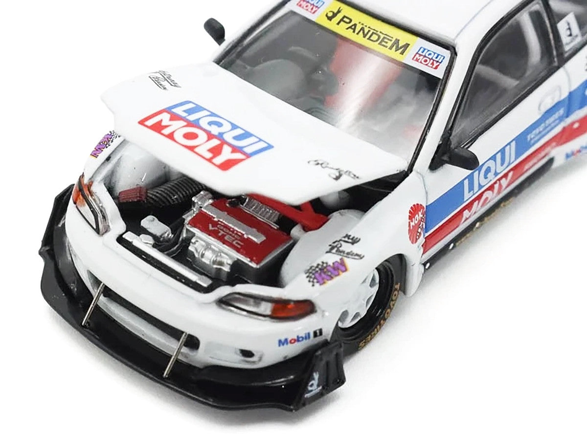 POPRACE 1/64-Pandem Civic EG6 RHD (Right Hand Drive)  PR640415
