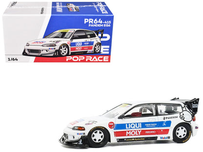 POPRACE 1/64-Pandem Civic EG6 RHD (Right Hand Drive)  PR640415