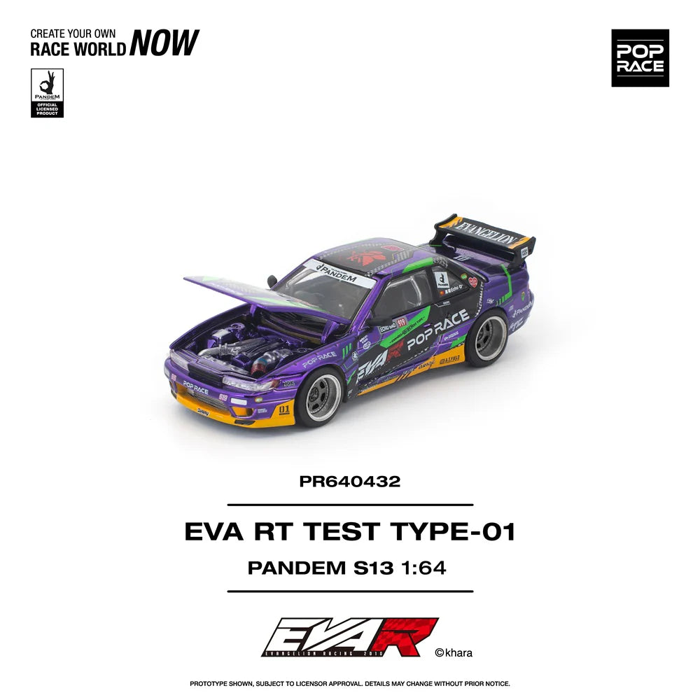 POPRACE 1:64 PANDEM S13 EVA RT TEST TYPE-01 – PR640432