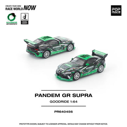 (PRE-ORDER 2026) POPRACE 1:64 Toyota GR Supra Pandem Goodride PR640456