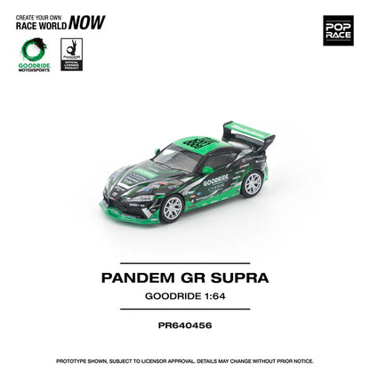 (PRE-ORDER 2026) POPRACE 1:64 Toyota GR Supra Pandem Goodride PR640456