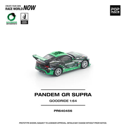 (PRE-ORDER 2026) POPRACE 1:64 Toyota GR Supra Pandem Goodride PR640456