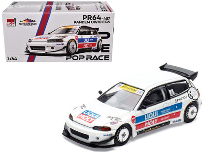 POPRACE 1/64-Pandem Civic EG6 RHD 5-TASHK PR640457