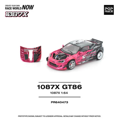 (PRE-ORDER 2026) POPRACE 1:64 Toyota GT86 1087X PR640473
